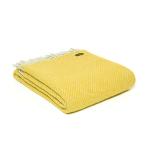 Diagonal Stripe Knee Blanket - Pure New Wool Made in the UK by Tweedmill