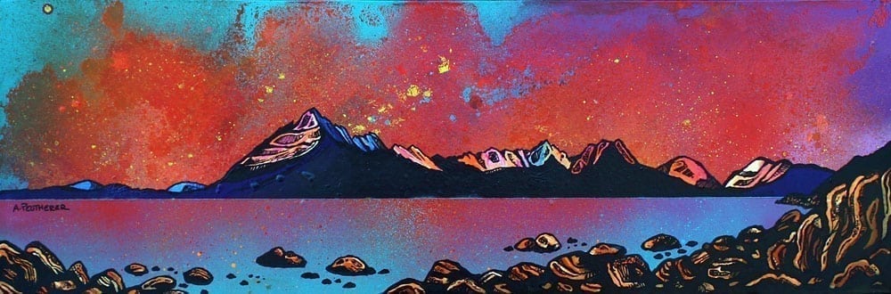 Skye Collection Small Mounted Prints by Andy Peutherer