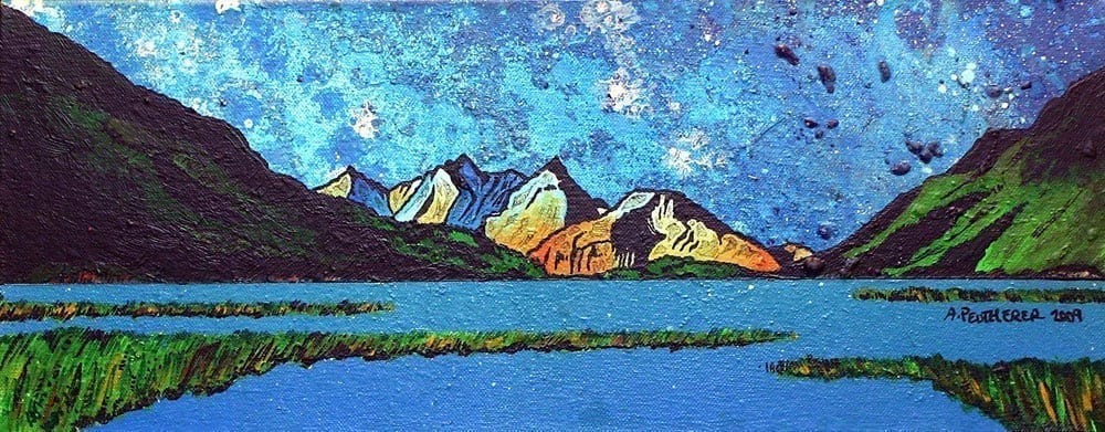 Scottish Highlands Small Mounted Prints by Andy Peutherer