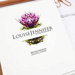 Load image into Gallery viewer, British / Garden Flowers Card designed by Louise Jennifer Design
