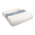 Fishbone 2 Stripe Knee Blanket - Pure New Wool Made in the UK by Tweedmill