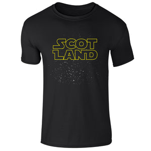 Scotland Galaxy T-Shirt - Brave Scottish Gifts