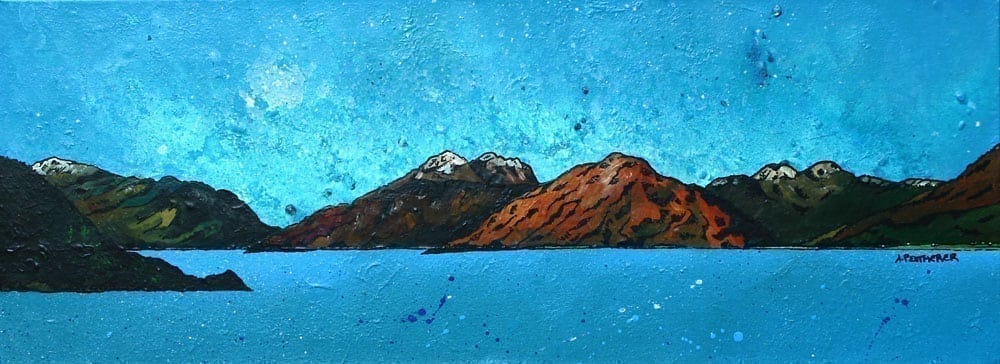 Scottish Highlands Small Mounted Prints by Andy Peutherer