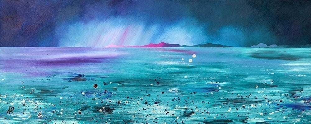 Hebrides Small Mounted Prints by Andy Peutherer