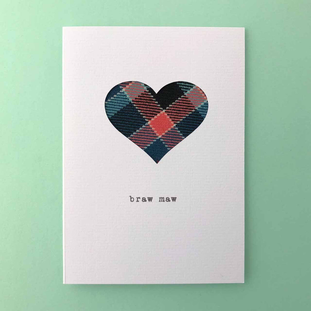 Mother's Day Handmade Scottish Cards Made in Scotland by Hiya Pal