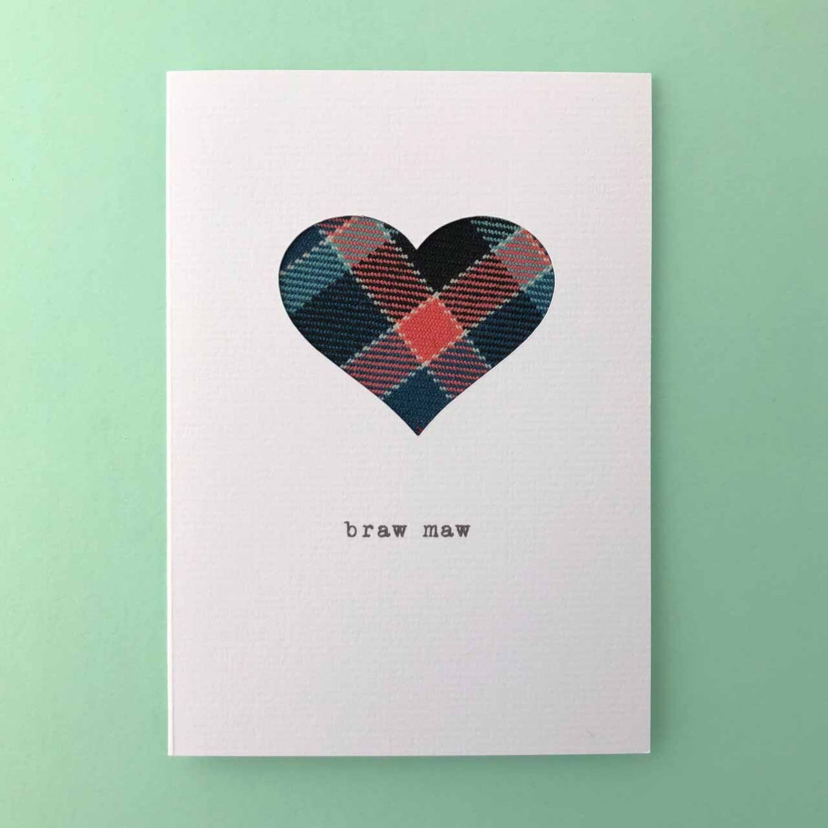 Mother's Day Handmade Scottish Cards Made in Scotland by Hiya Pal