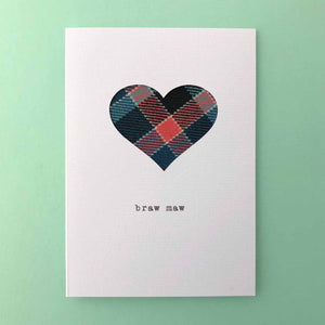 Mother's Day Handmade Scottish Cards Made in Scotland by Hiya Pal