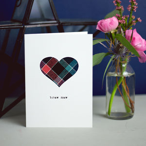 Mother's Day Handmade Scottish Cards Made in Scotland by Hiya Pal