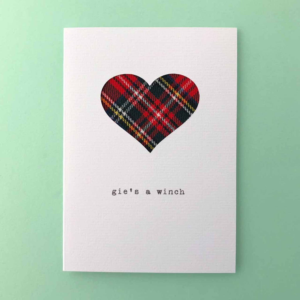 Romantic Handmade Scottish Cards Made in Scotland by Hiya Pal