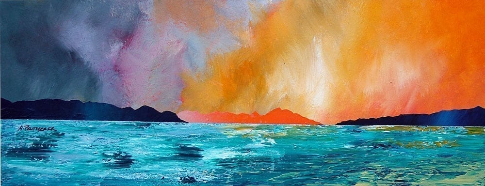 Harris Small Framed Prints by Artist Andy Peutherer
