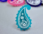 Load image into Gallery viewer, Arcylic Paisley Pins
