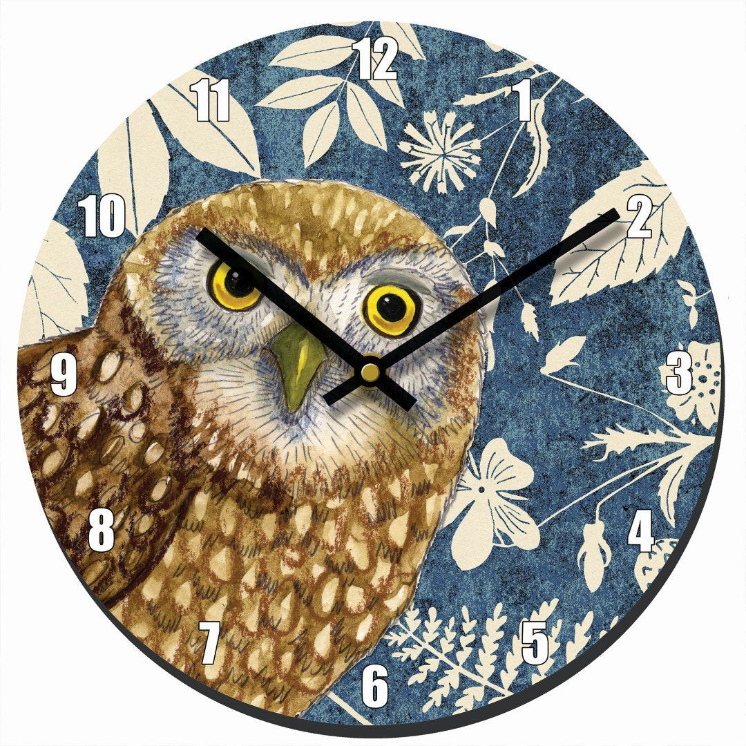 Little Owl Clock by Perkins & Morley
