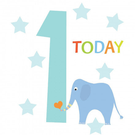 Kids Age Birthday cards 1 - 6years by Liz & Pip