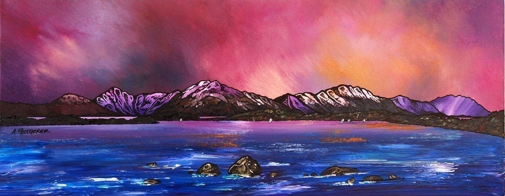 Loch Lomond Themed Small Framed Prints by Andy Peutherer