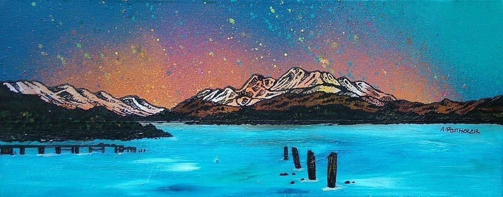 Loch Lomond Collection Small Mounted Print by Andy Peutherer
