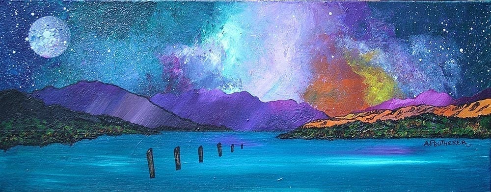 Loch Lomond Themed Small Framed Prints by Andy Peutherer