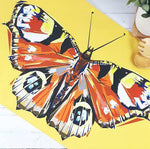 Load image into Gallery viewer, Bee &amp; Butterfly Tea Towels Illustrated by Louise Jennifer Design
