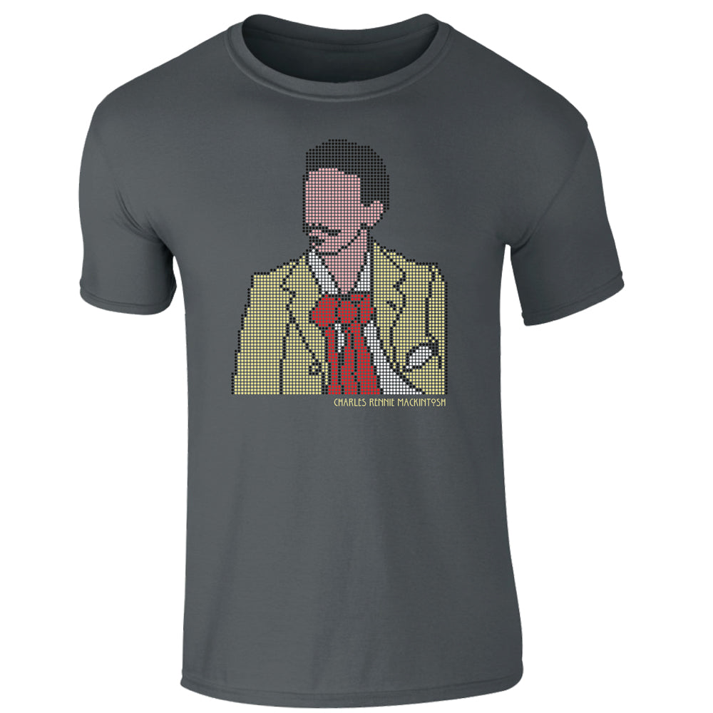 Charles Rennie Mackintosh Dot T-Shirt - Brave Scottish Gifts