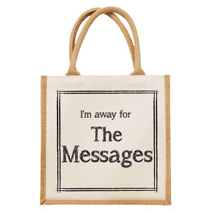 Brave Jute Shopper Bag designed by Brave Scottish Gifts