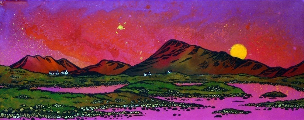 Uist Small Mounted Prints by Andy Peutherer