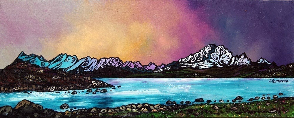 Skye Collection Small Mounted Prints by Andy Peutherer