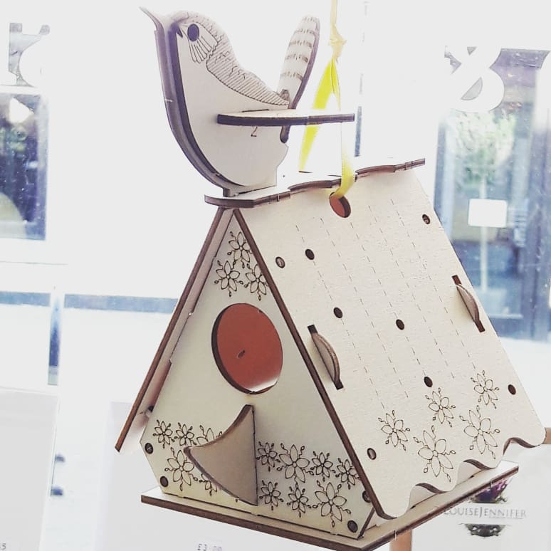 Pop Up Decorative Bird House