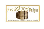 Load image into Gallery viewer, Whisky Barrel Curved Heart Tea Light Handmade by Rezawood Designs
