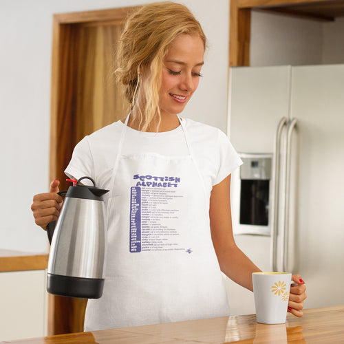 Alphabet Apron designed by Brave Scottish Gifts