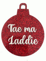 Load image into Gallery viewer, Scottish Christmas Baubles Designed by Brave Scottish Gifts
