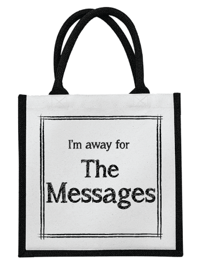 Brave Jute Shopper Bag designed by Brave Scottish Gifts