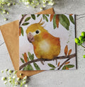 Watercolour Bird RC-08 Artist Blank Card by Ilana Ewing