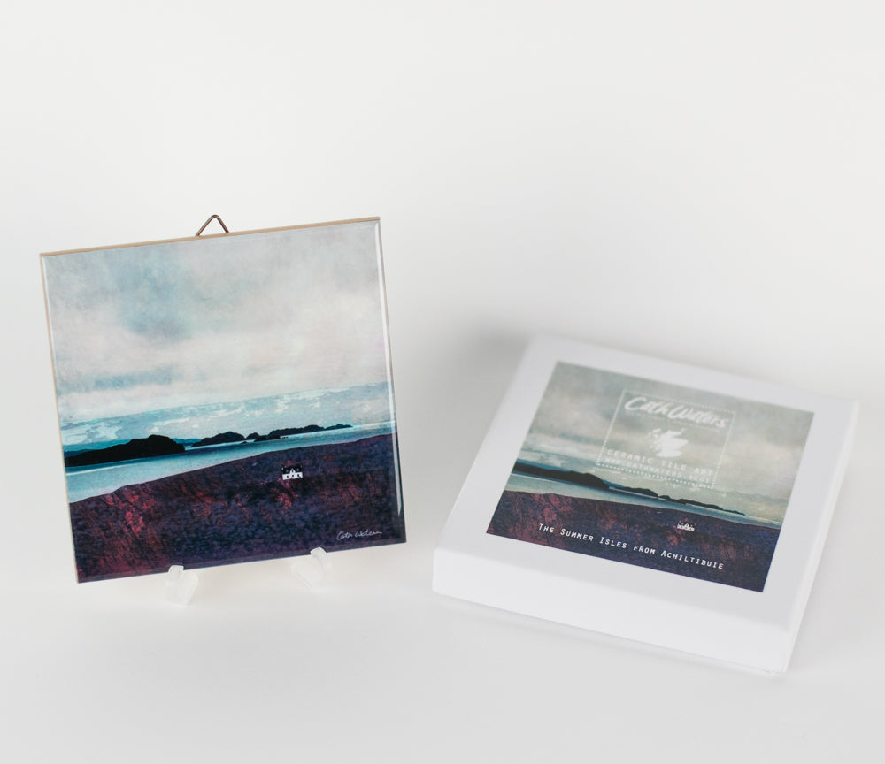 Cath Waters Ceramic Wall Tile Gift Boxed