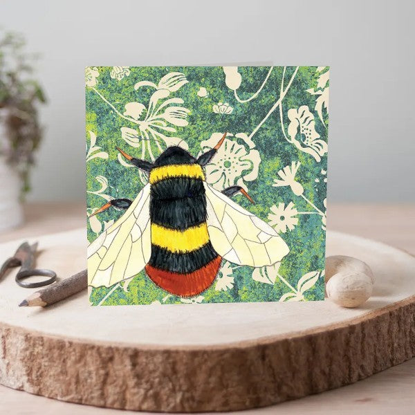 Bumblebee Wild Wood Card by Perkins & Morley