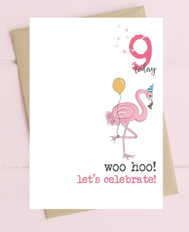 Kids Birthday Dandelion Age 2-10yrs Cards