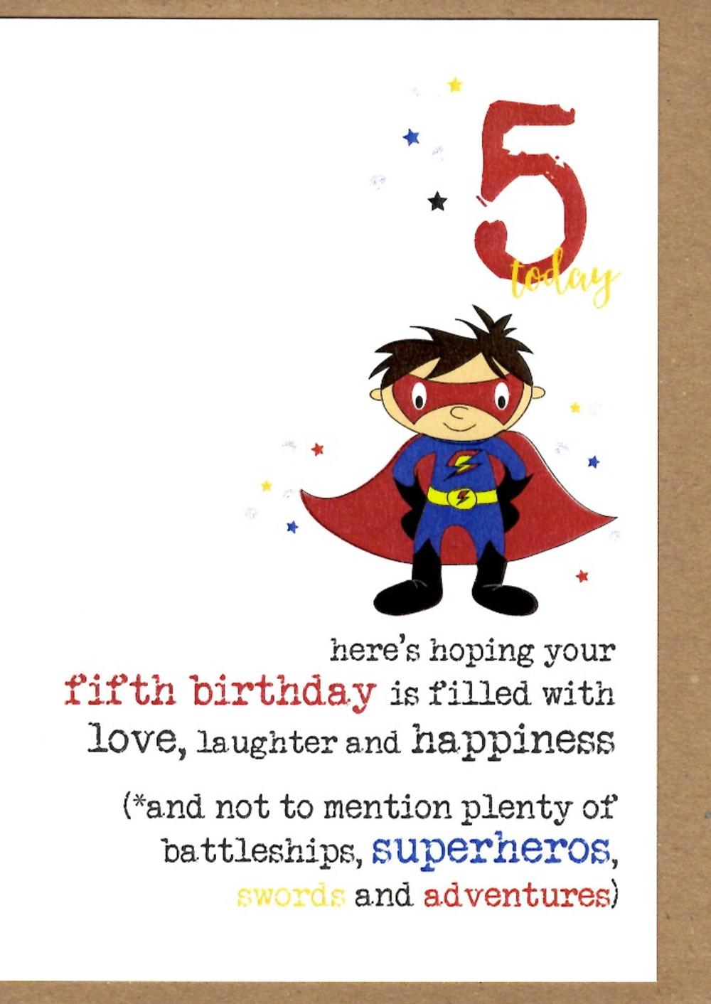Kids Birthday Dandelion Age 2-10yrs Cards