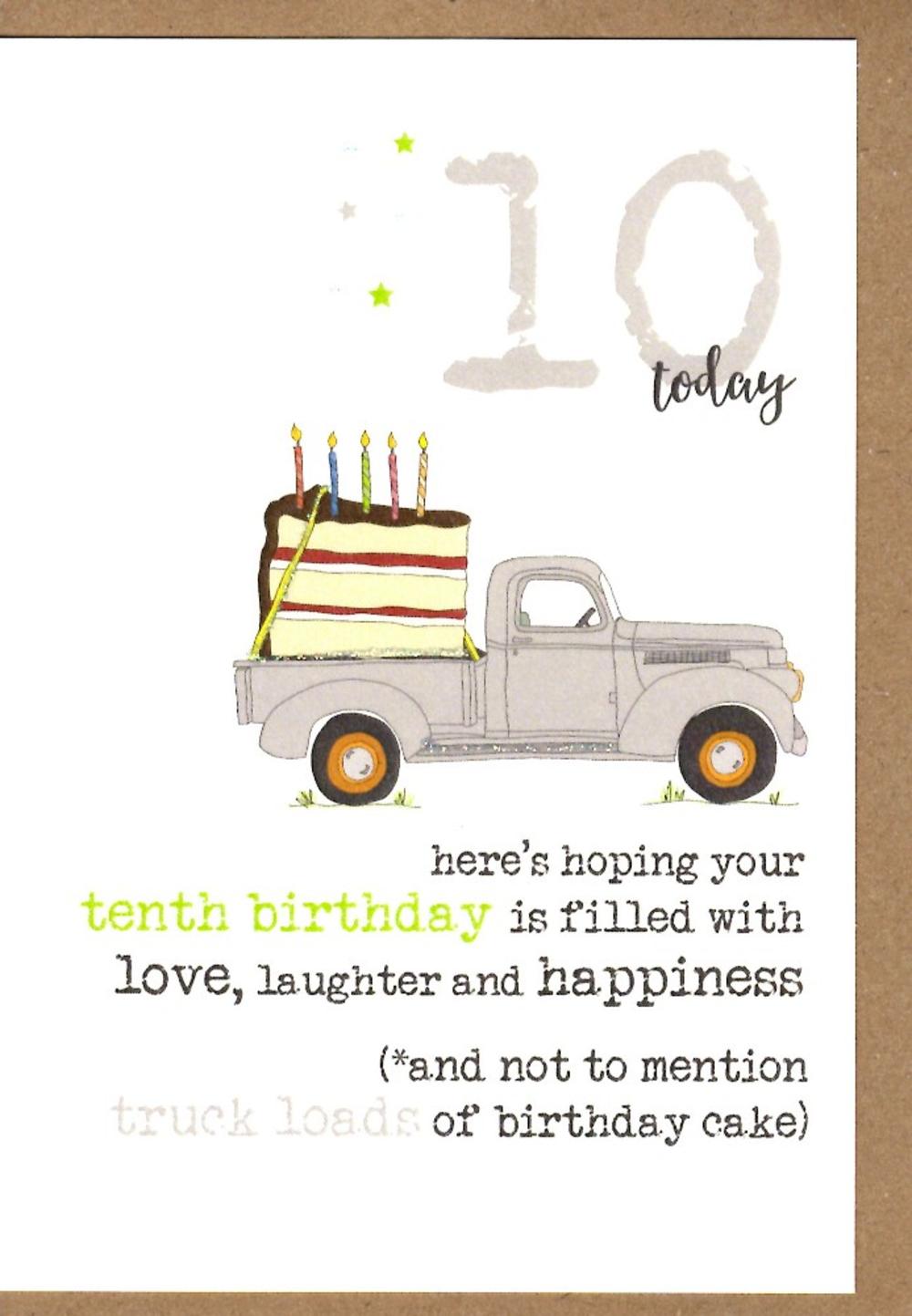 Kids Birthday Dandelion Age 2-10yrs Cards