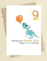 Load image into Gallery viewer, Kids Birthday Dandelion Age 2-10yrs Cards
